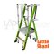 19702 บันไดไฟเบอร์กลาส 2' (1.19 ม.) ไม่มีขาค้ำ SAFETY CAGE 2.0 No.19702 LITTLE GIANT